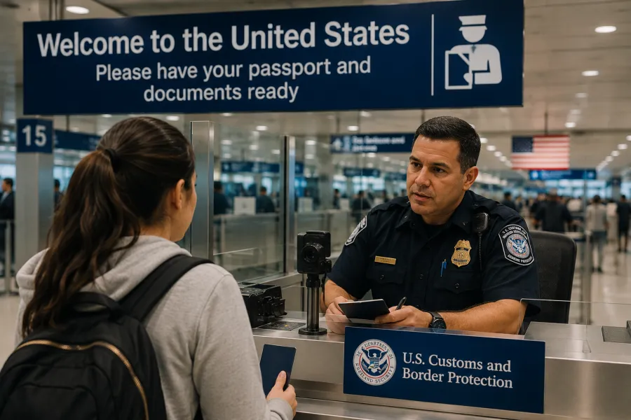 o que falar na imigracao dos estados unidos